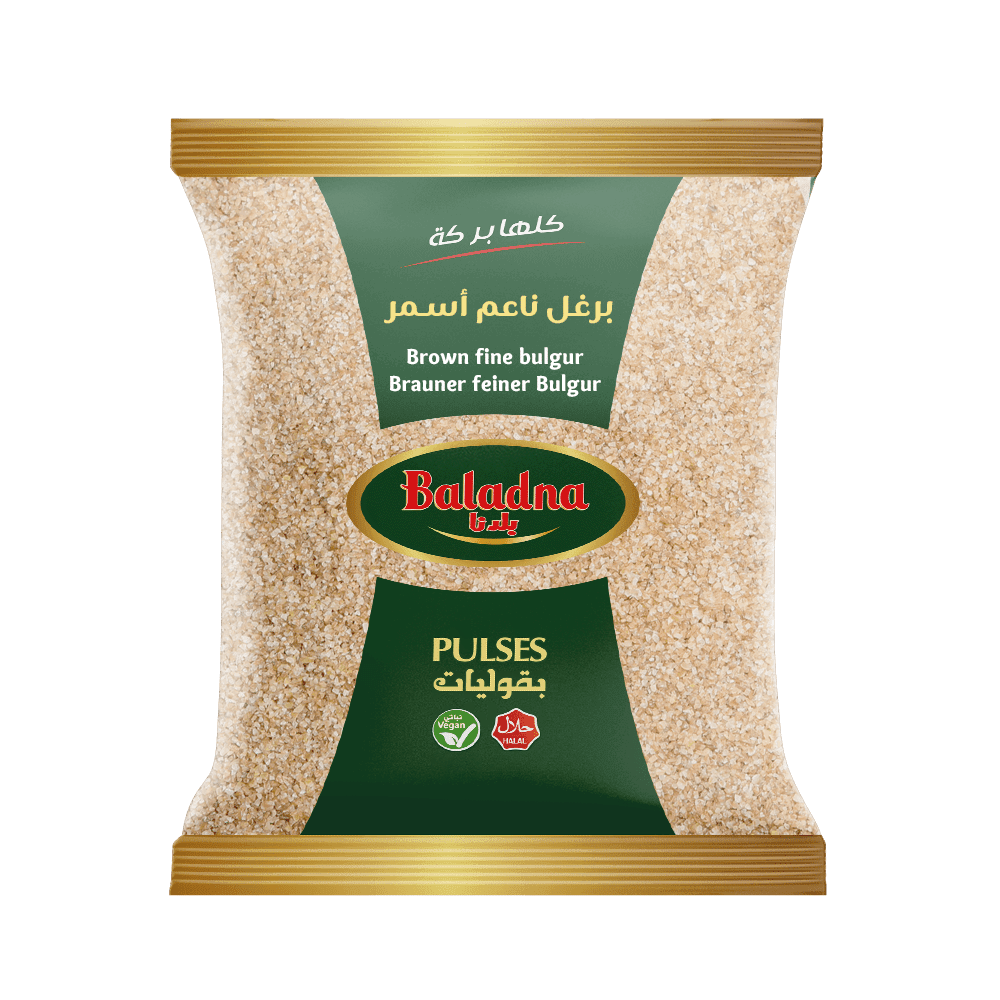 Baladna-BrownFineBulgur900g-8014-W-01 Baladna Brauner feiner Bulgur Premium – Orientalisch, 900 g - Image 1