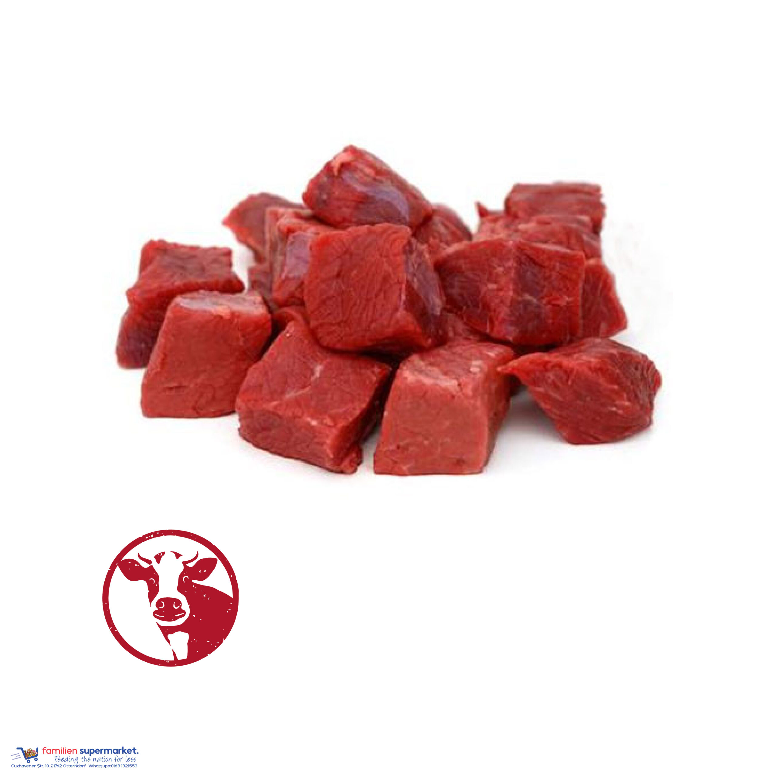 Rindfleischstücke ohne Knochen, pro Kilo Rindfleischstücke ohne Knochen, pro Kilo - Image 1