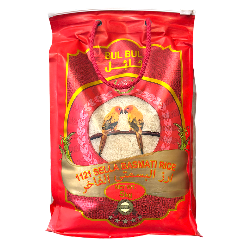 image Bul Bul Basmati Reis Sella (5kg) - Image 1